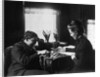 1890s 1900s Couple Playing Checkers by Anonymous