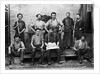 1890s 9 Carpet Mill Workers by Anonymous