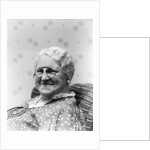 1930s Portrait Of Elderly White Hair Woman Wearing Pince-Nez Glasses by Anonymous