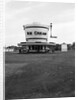 1937 1930s Roadside Refreshment Stand Shaped Like Ice Cream Maker by Anonymous