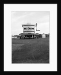1937 1930s Roadside Refreshment Stand Shaped Like Ice Cream Maker by Anonymous