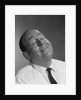 1950s 1960s Happy Balding Man With Expression Of Satisfaction And Eyes Closed by Anonymous