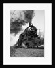 1920s 1930s Steam Engine Pulling Passenger Train Smoke Billowing From Exhaust Stack by Anonymous