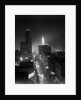 1950s Night Aerial Chicago Illinois Looking Down On Michigan Avenue by Anonymous