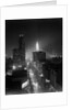 1950s Night Aerial Chicago Illinois Looking Down On Michigan Avenue by Anonymous