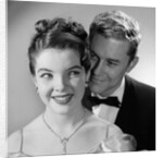 1950s 1960s Happy Couple Wearing Formal Evening Attire by Anonymous
