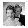 1950s 1960s Happy Couple Wearing Formal Evening Attire by Anonymous