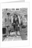 1930s 1940s Couple Leaving Home Carrying Luggage by Anonymous