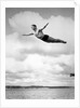 1930s Man Swan Diving From High Diving Board Outdoor by Corbis