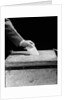 1930s 1940s Man's Hand Putting Ballot In Slot In Box by Anonymous