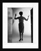 1960s Silhouette Woman Arms Held Up Mysterious Shadow Light by Anonymous