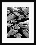 1950s Montage Of Many Man And Woman Hands Clapping by Anonymous