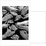 1950s Montage Of Many Man And Woman Hands Clapping by Anonymous