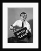 1960s Man Father Holding Baby Care Book by Anonymous