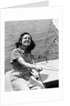 1940s Woman Sailor Sailing Boat Outdoor by Anonymous