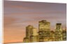 Skyscrapers in Lower Manhattan Skyline by Anonymous