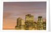 Skyscrapers in Lower Manhattan Skyline by Anonymous