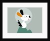 rabbit on a hill by Anonymous