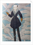 Caricature of Noel Coward by Max Beerbohm