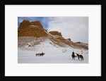 Cowboys on Hide Out Ranch in Big Horn Mountains by Anonymous