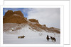 Cowboys on Hide Out Ranch in Big Horn Mountains by Anonymous