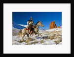 Wyoming Cowboy by Corbis