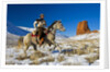 Wyoming Cowboy by Corbis