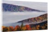 Fog Over Appalachian Mountains in Autumn by Anonymous