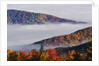 Fog Over Appalachian Mountains in Autumn by Anonymous