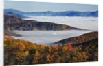 Fog Over Appalachian Mountains in Autumn by Anonymous