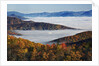 Fog Over Appalachian Mountains in Autumn by Anonymous