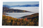 Fog Over Appalachian Mountains in Autumn by Anonymous