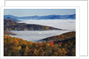 Fog Over Appalachian Mountains in Autumn by Anonymous