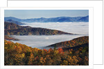Fog Over Appalachian Mountains in Autumn by Anonymous