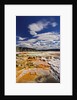 Colorful Terraces atop Mammoth Hot Springs by Anonymous