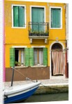 Colorful House on Burano Island by Anonymous