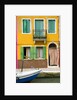 Colorful House on Burano Island by Anonymous