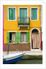 Colorful House on Burano Island by Anonymous
