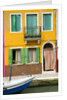 Colorful House on Burano Island by Anonymous