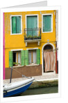 Colorful House on Burano Island by Anonymous