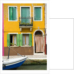 Colorful House on Burano Island by Anonymous