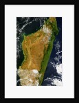 Satellite View of Madagascar by Anonymous