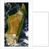 Satellite View of Madagascar by Anonymous