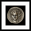 Ancient Greek Silver Tetradrachm with Head of Apollo by Anonymous