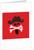 Pirate Skull by Anonymous