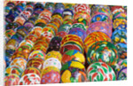 Brightly Painted Bowls in Mexico by Anonymous