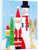 Christmas Figures by Anonymous