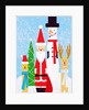 Christmas Figures by Anonymous