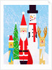 Christmas Figures by Anonymous