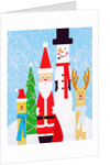 Christmas Figures by Anonymous